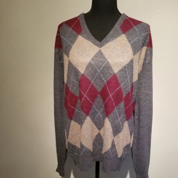 VINTAGE ROBERT BRUCE SWEATER UNION MADE LARGE 80S 90S (shd) - Picture 3 of 6